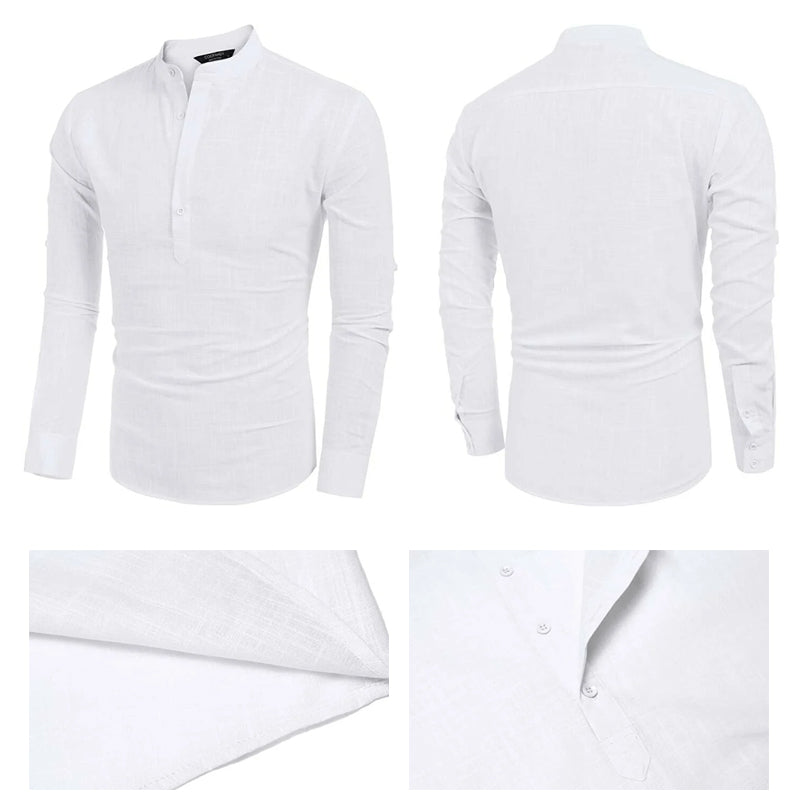 Matteo™ Linnen Casual Overhemd | 50% KORTING