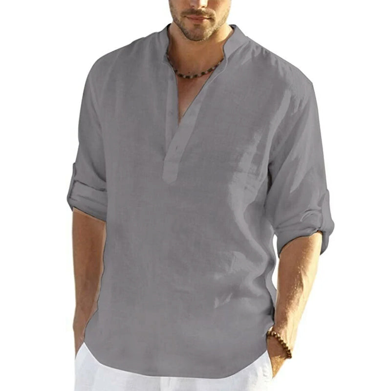 Matteo™ Linnen Casual Overhemd | 50% KORTING
