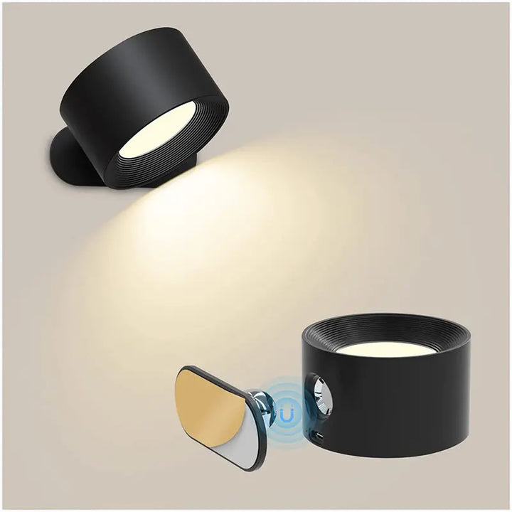 LuxorGlo - Draadloze LED wandlamp