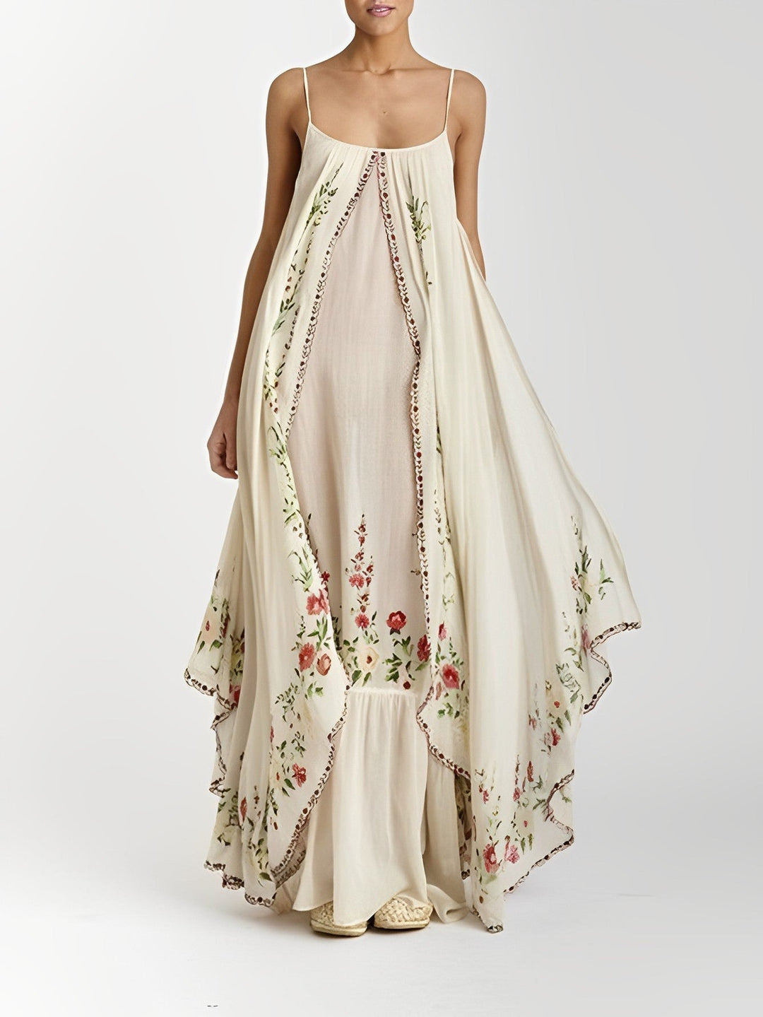 Sariah | Lange bohemien jurk