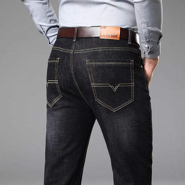 Alex | Slim-Fit Straight Jeans Stretch voor heren