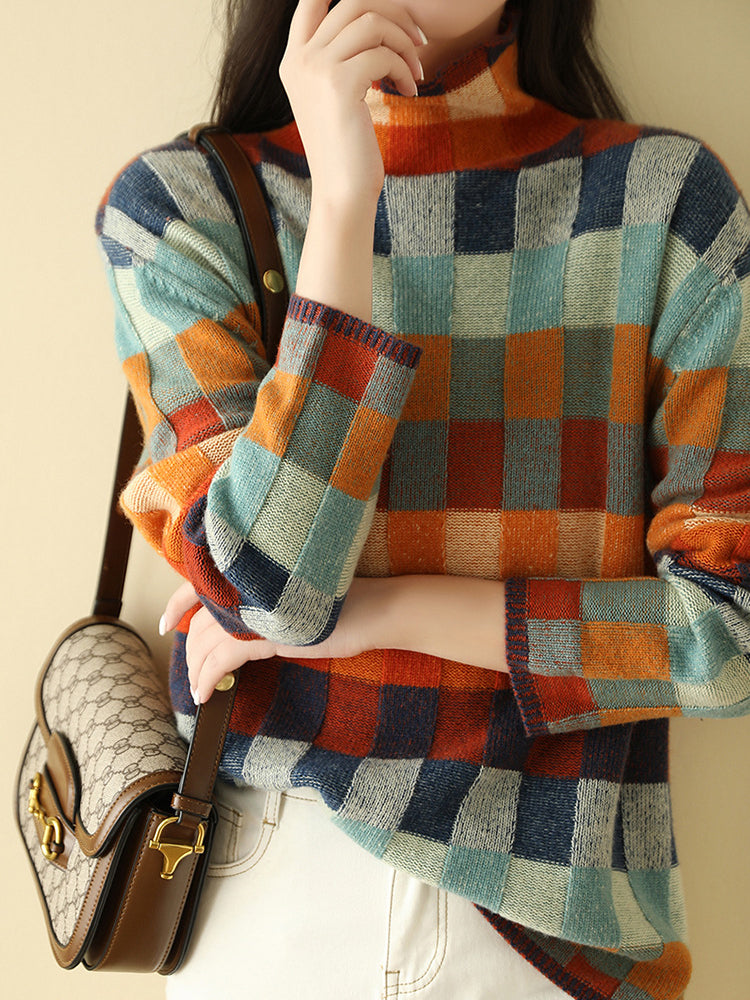 Ruth™ - Kleurrijke, zachte en warme trui