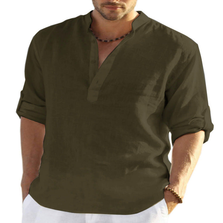 Elijah - Comfortabel zomeroverhemd voor mannen