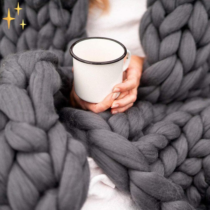 Ensemble de tricot DIY CozyFluffWinter™ 1000 grammes | Le projet le plus créatif pour votre maison